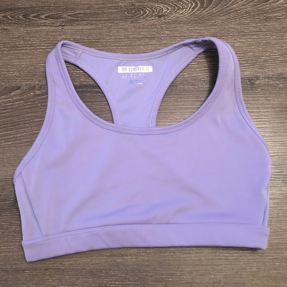 lavender sports bra